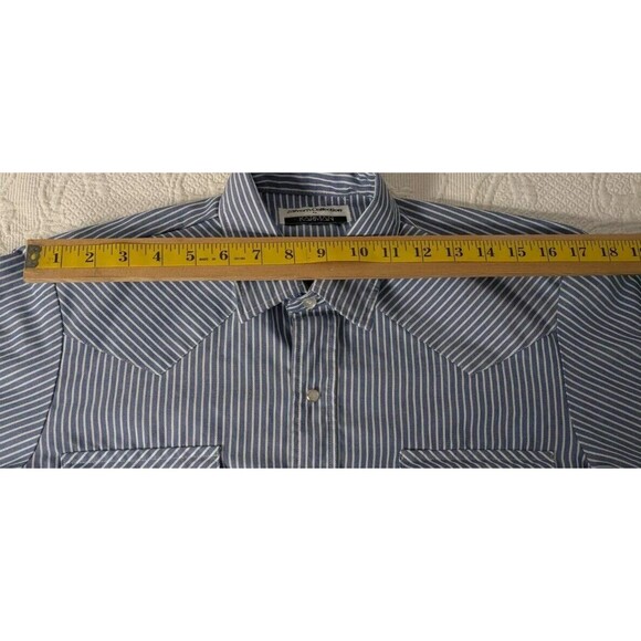 Vintage Silver Collection Karman 15 1/2 32 Extra Long Medium Western Cowboy - Picture 10 of 11